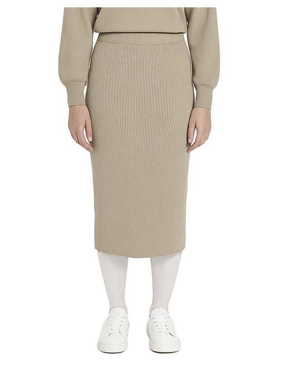 دامن زنانه بافت کرم سوپردرای Superdry کد 6086000