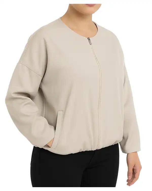 سویشرت زنانه کرم سوپردرای Superdry مدل بامبر کد 6616003