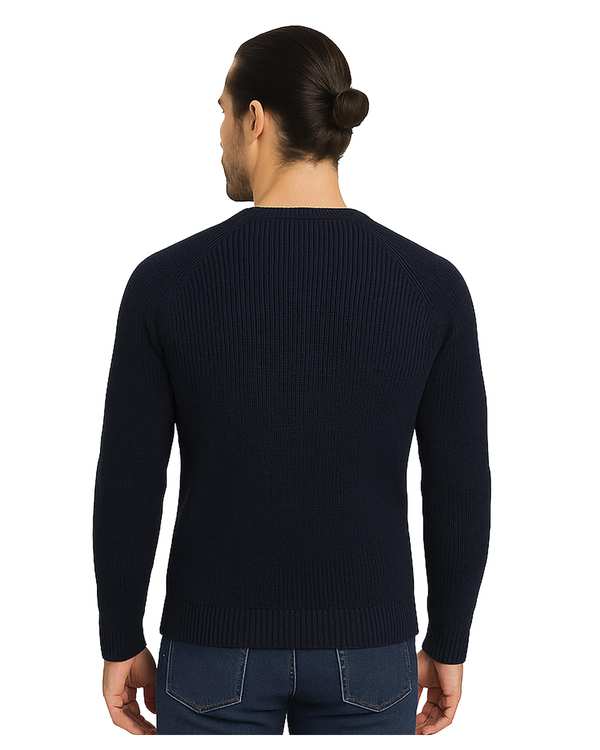 پلیور مردانه سرمه ای سوپردرای Superdry کد 7626000 - تصویر 2