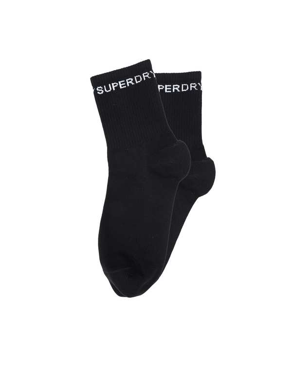 جوراب مردانه ساق بلند مشکی سوپردرای Superdry کد M29S55301C
