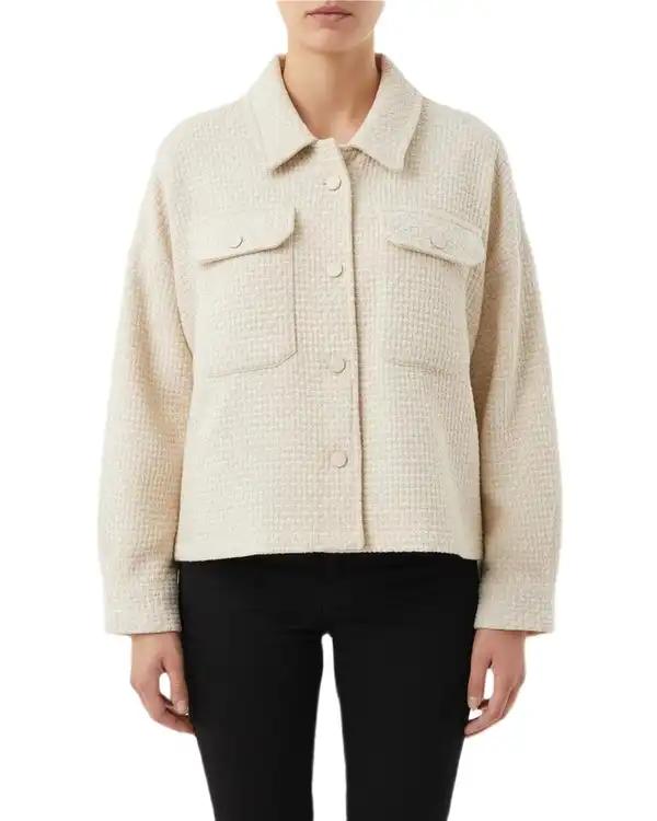 کت زنانه شنل کرم سرژه Serge کد 212297