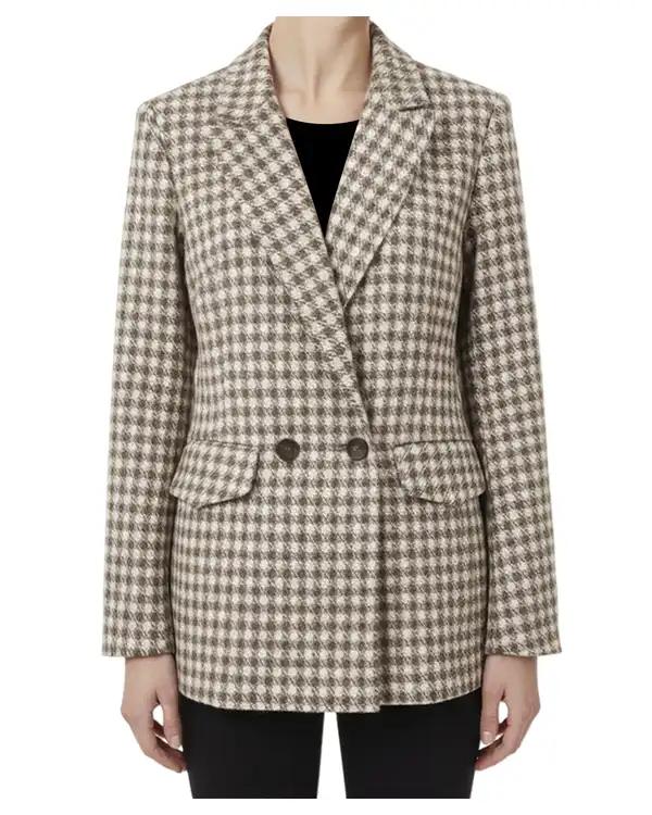 کت زنانه پیچازی کرم سرژه Serge کد 212304