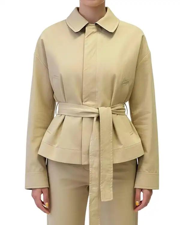 بارانی زنانه کرم سرژه Serge کد 228162