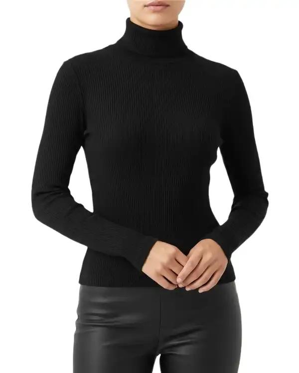 بلوز زنانه مشکی سرژه Serge کد 243111