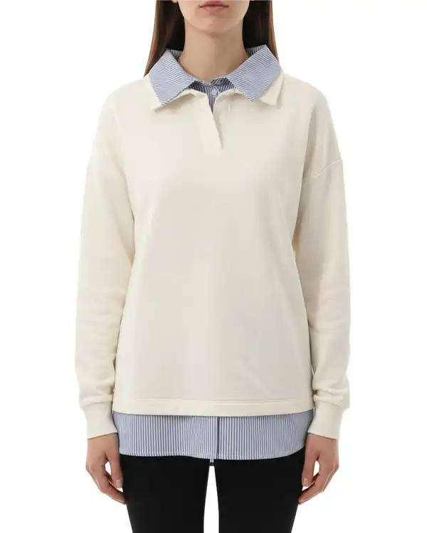 بلوز زنانه دورس سفید سرژه Serge کد 243115