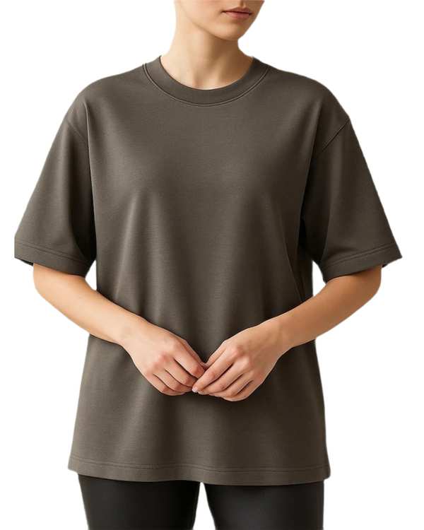 تی شرت زنانه طوسی سرژه Serge کد 243123