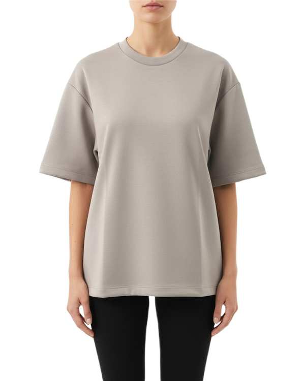 تی شرت زنانه طوسی روشن سرژه Serge کد 243123