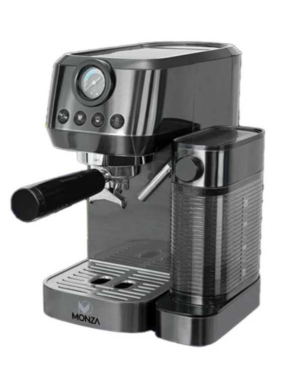 اسپرسوساز مخزن شیردار مشکی مونزا Monza مدل EM-1633