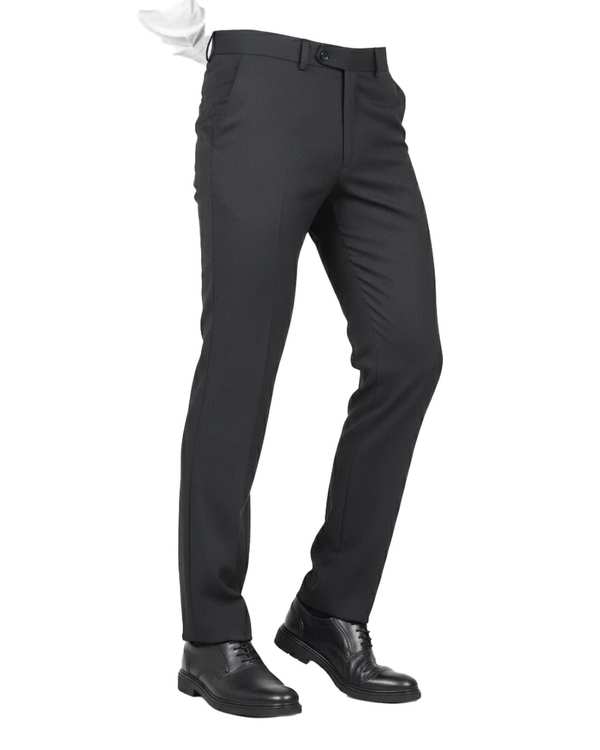 شلوار پارچه ای مردانه مشکی یوسف Yoosef کد 202049