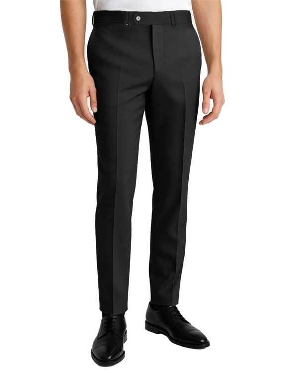 شلوار پارچه ای مردانه مشکی یوسف Yoosef کد 202040