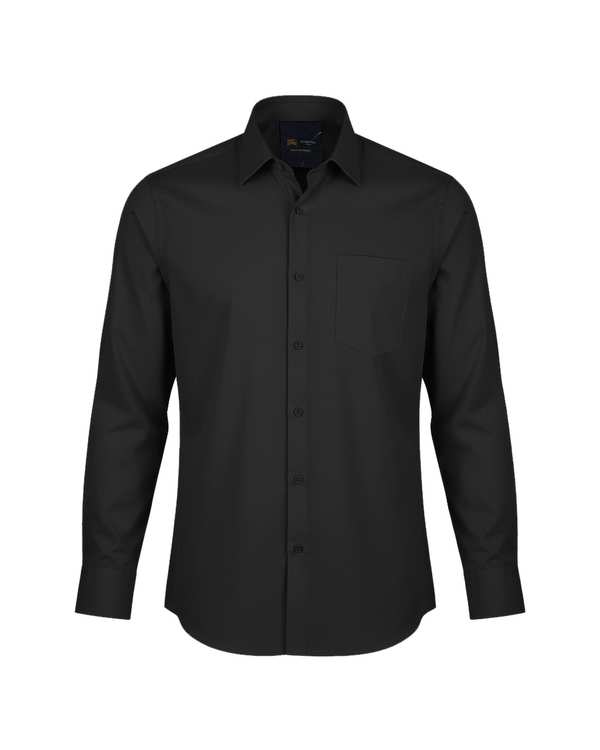 پیراهن مردانه مجلسی کلاسیک مشکی یوسف Yoosef کد 303006