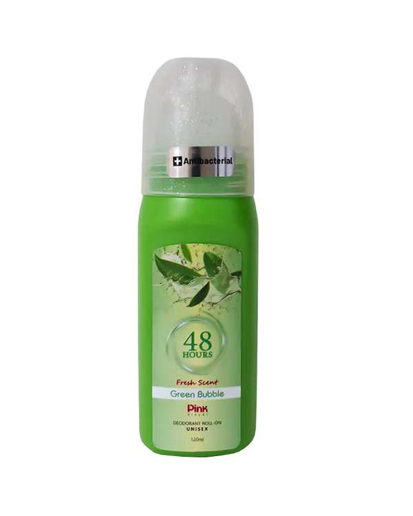 مام رول ضد تعریق پینک ویژوآل Pink Visual مدل Green Bubble حجم 120ml