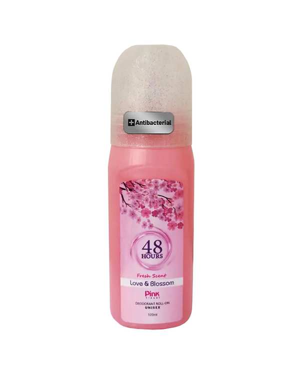 مام رول ضد تعریق پینک ویژوآل Pink Visual مدل Love & Blossom حجم 120ml