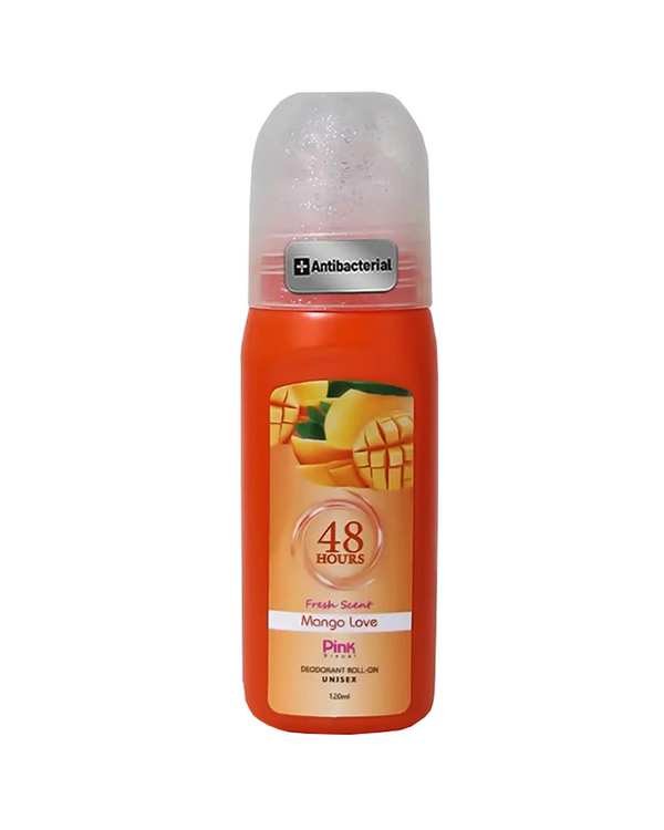 مام رول ضد تعریق پینک ویژوآل Pink Visual مدل Mango Love حجم 120ml