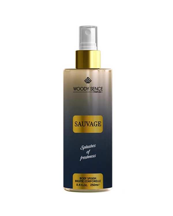 بادی اسپلش مردانه وودی سنس Woody Sence مدل ساواج Sauvage حجم 250ml