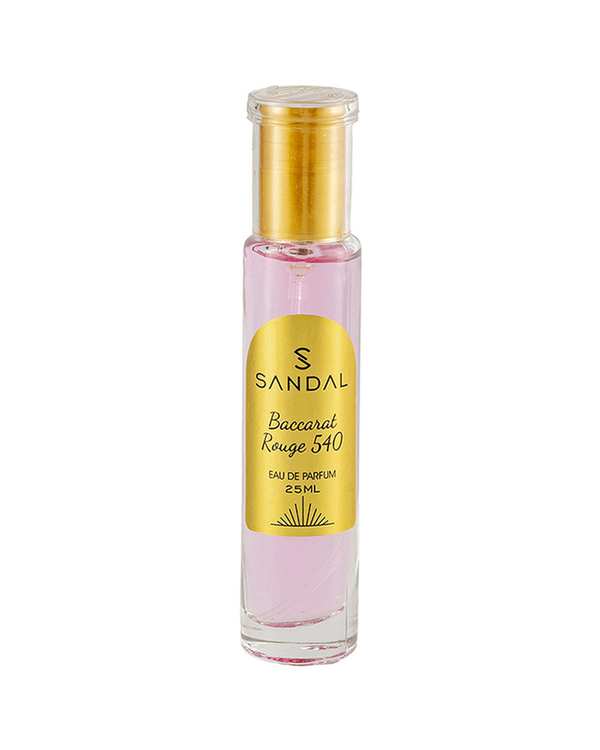 عطر جیبی صندل Sandal مدل باکارات رژ 540 اکستریت Baccarat Rouge 540 Extrait حجم 25ml