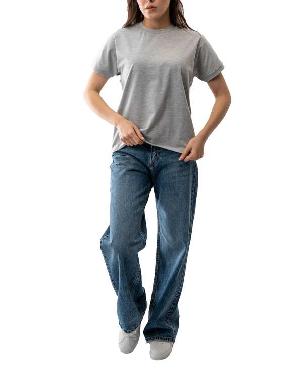 تی شرت زنانه طوسی آر ان اس RNS کد 11022511