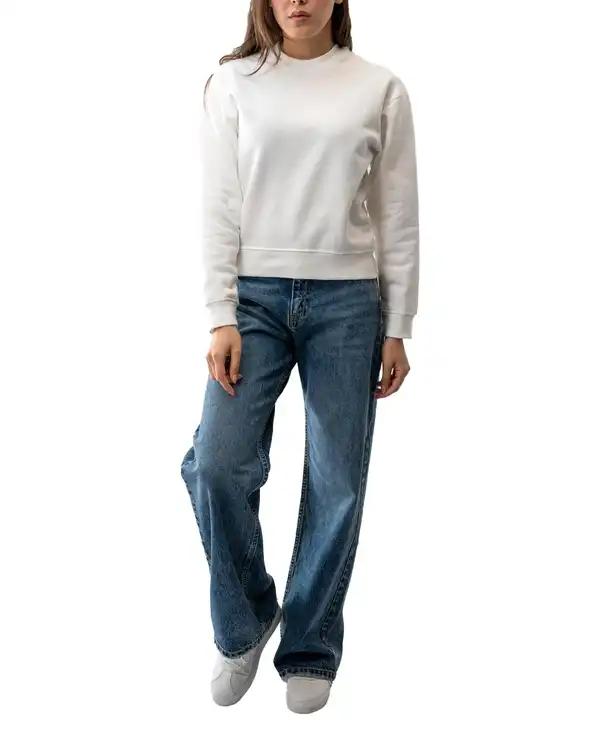 سویشرت زنانه سفید آر ان اس RNS کد 11032564