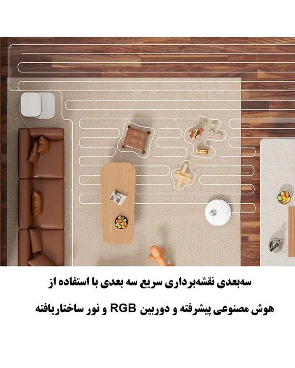 جاروبرقی رباتیک شیائومی Xiaomi مدل Dreame L10s Ultra Robot Vacuum cleaner - تصویر 10