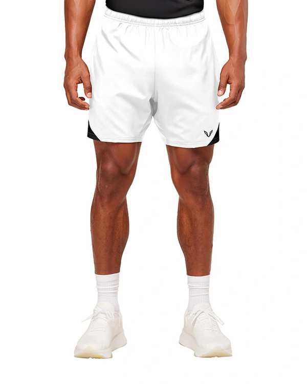 شلوارک ورزشی مردانه line سفید نوزده نود و یک 1991 مدل SH1973 W