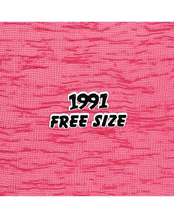 تی شرت کراپ ورزشی زنانه زیپ دار سرخابی نوزده نود و یک 1991 مدل TS1992 SO - تصویر 5