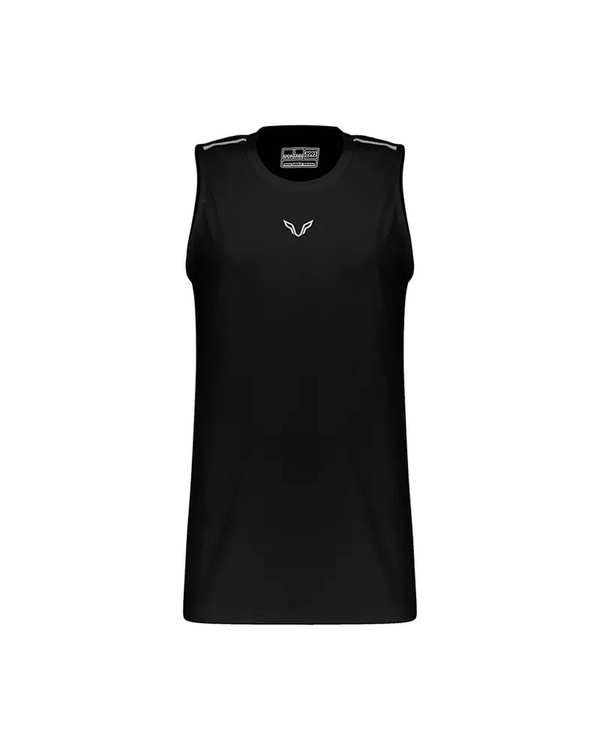 تاپ ورزشی مردانه اورسایز مشکی نوزده نود و یک 1991 مدل TS1993 B