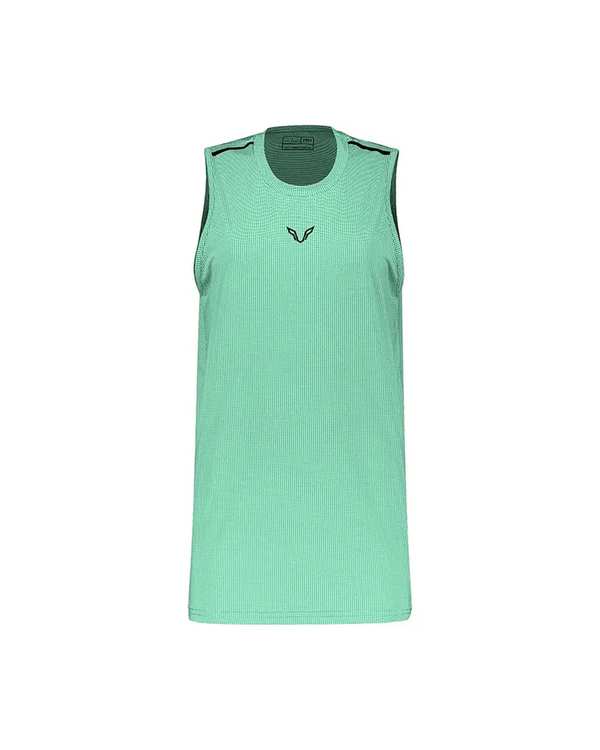 تاپ ورزشی مردانه اورسایز سبز روشن نوزده نود و یک 1991 مدل TS1993 LGR