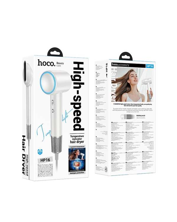 سشوار حرفه ای سفید هوکو Hoco مدل HP16 - تصویر 8