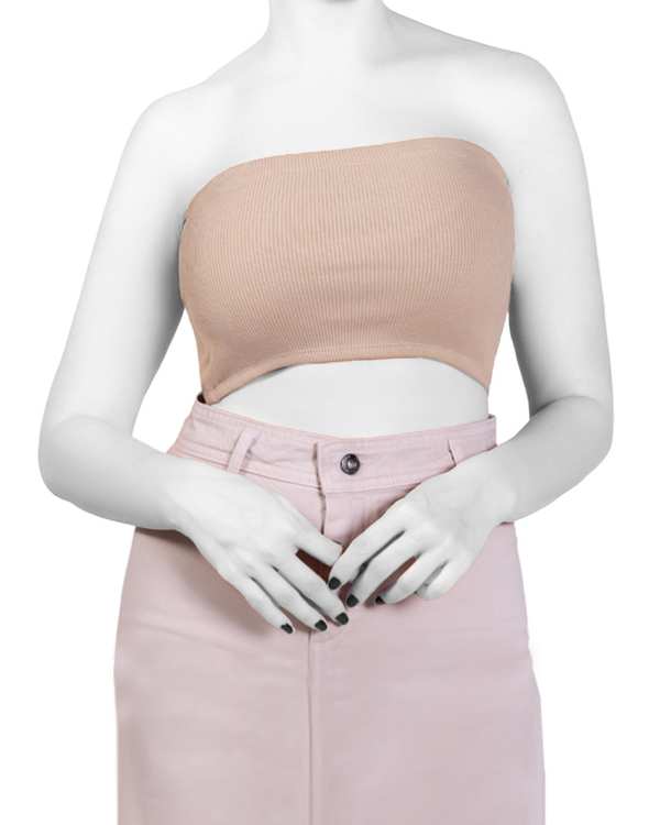 تاپ زنانه نیم تنه کرم سرژه Serge کد 203606