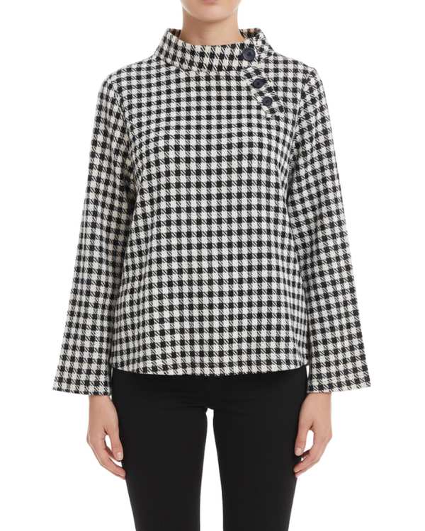 بلوز زنانه سرمه ای سرژه Serge کد 232188