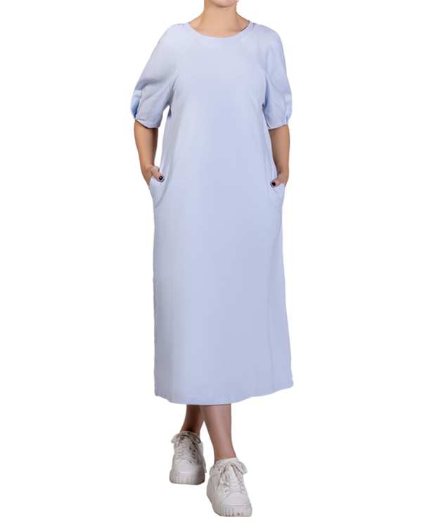 پیراهن زنانه آبی روشن سرژه Serge کد 251100