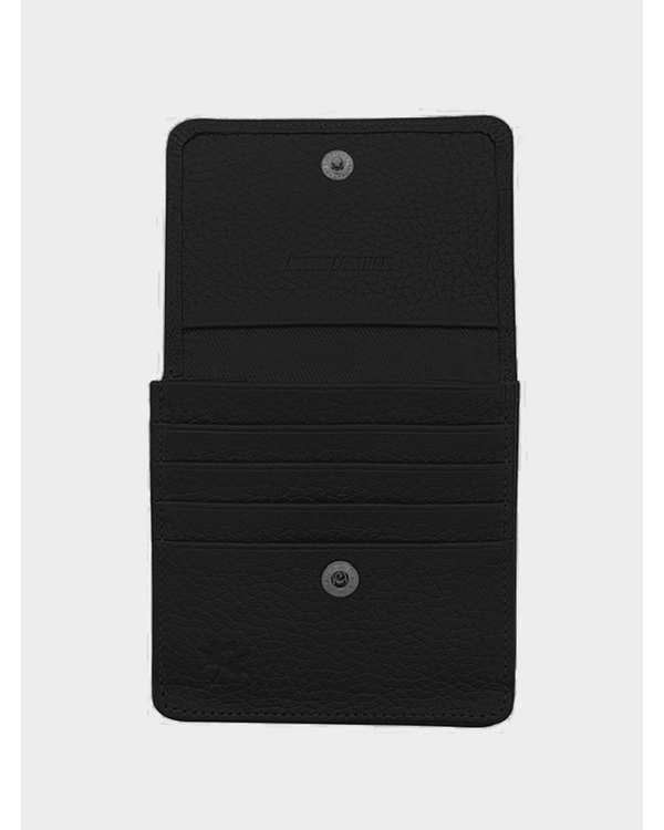 کیف پول چرم زنانه مشکی نوین چرم Novincharm مدل ولنتینا PW3112 - تصویر 4