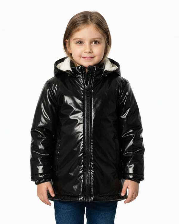 سویشرت دخترانه مشکی لئو کیدز Leo Kids کد 6850