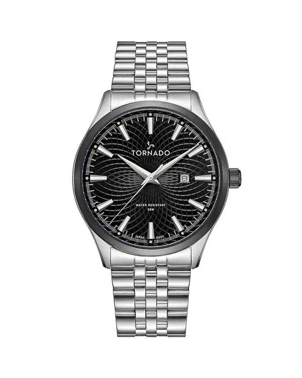 ساعت مچی مردانه عقربه ای تورنادو Tornado مدل T20006B-SBSBX