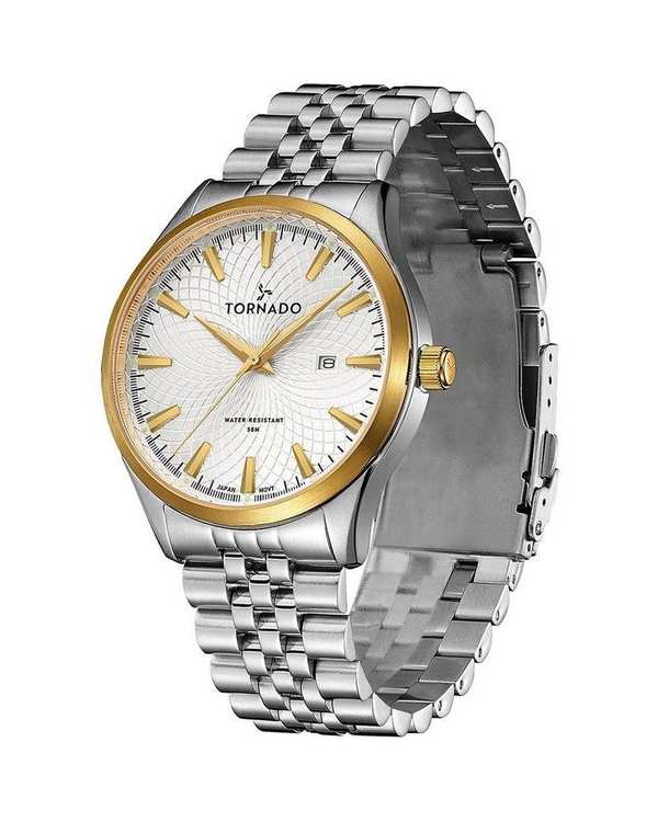 ساعت مچی مردانه عقربه ای تورنادو Tornado مدل T20006B-SBSWG