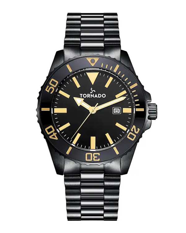 ساعت مچی مردانه عقربه ای تورنادو Tornado مدل T22001-BBBBG