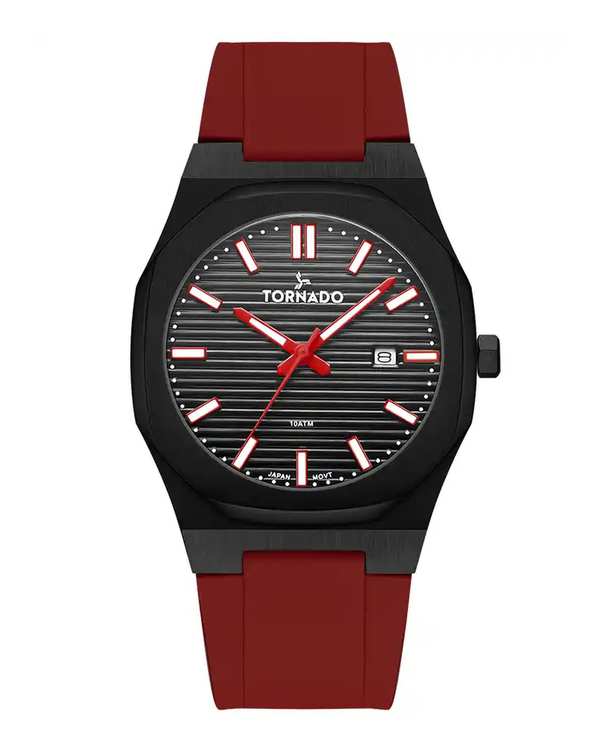 ساعت مچی مردانه عقربه ای تورنادو Tornado مدل T22002-BSRB