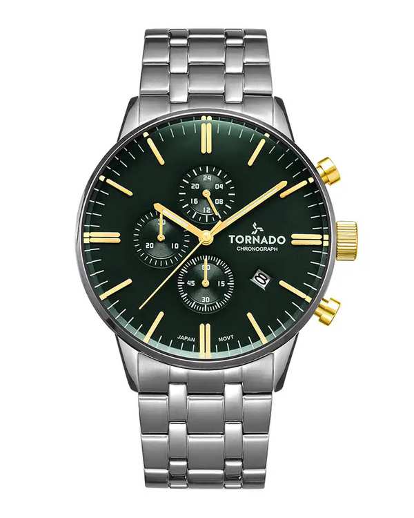 ساعت مچی مردانه عقربه ای تورنادو Tornado مدل T6102-SBSH