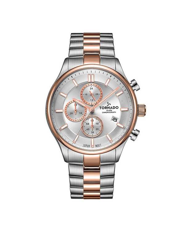 ساعت مچی مردانه عقربه ای تورنادو Tornado مدل T6106B-KBKW