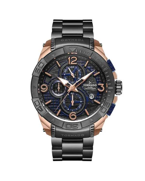 ساعت مچی مردانه عقربه ای تورنادو Tornado مدل T8100-RXBXB