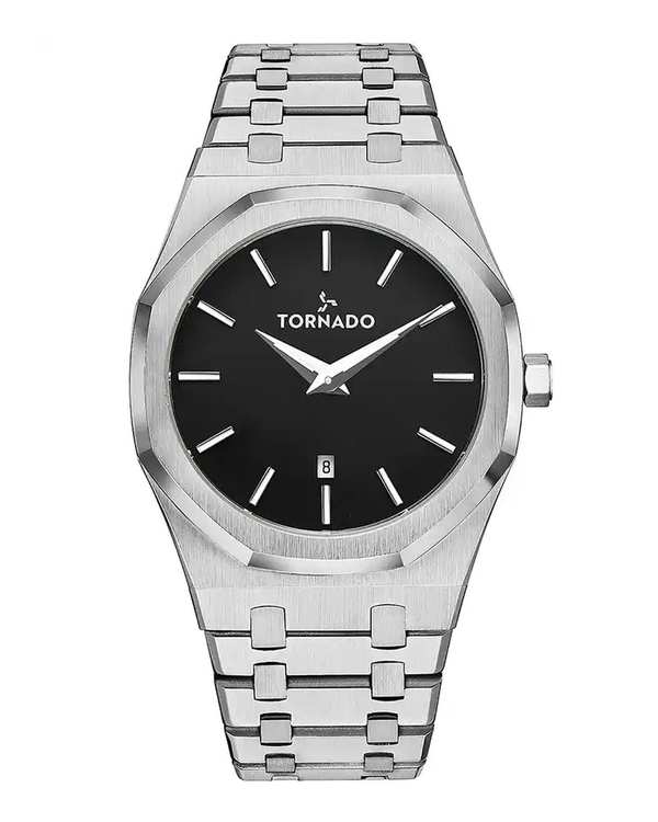 ساعت مچی مردانه عقربه ای تورنادو Tornado مدل T9009-SBSB
