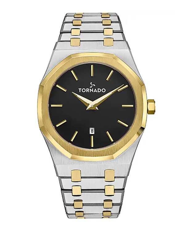 ساعت مچی مردانه عقربه ای تورنادو Tornado مدل T9009-TBTB