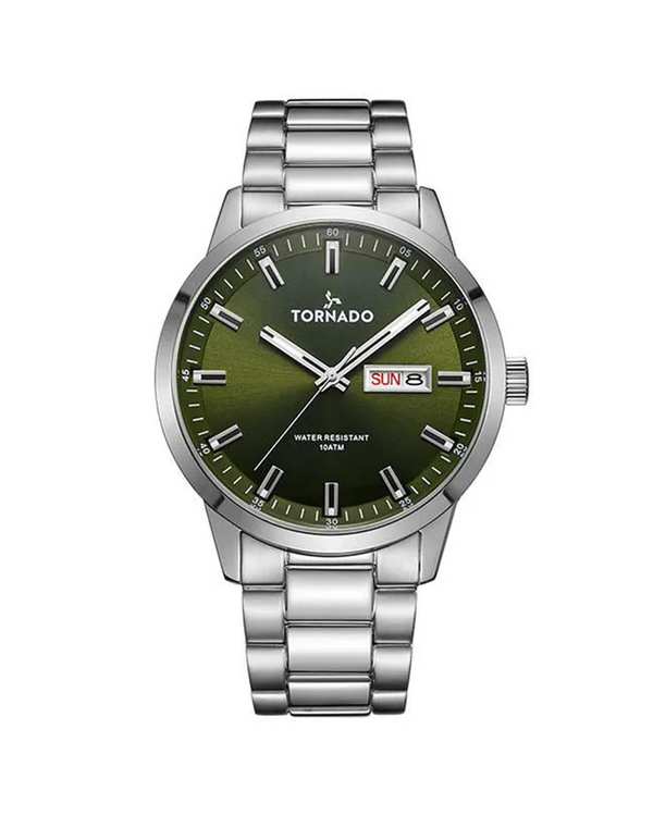 ساعت مچی مردانه عقربه ای تورنادو Tornado مدل T23001-SBSH