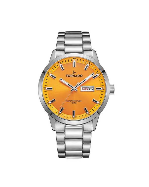 ساعت مچی مردانه عقربه ای تورنادو Tornado مدل T23001-SBSY