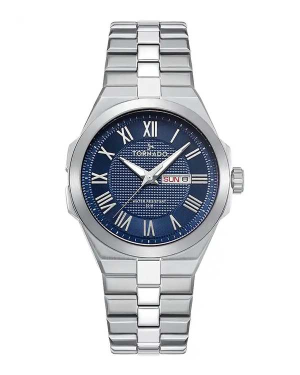 ساعت مچی مردانه عقربه ای تورنادو Tornado مدل T8007-SBSN
