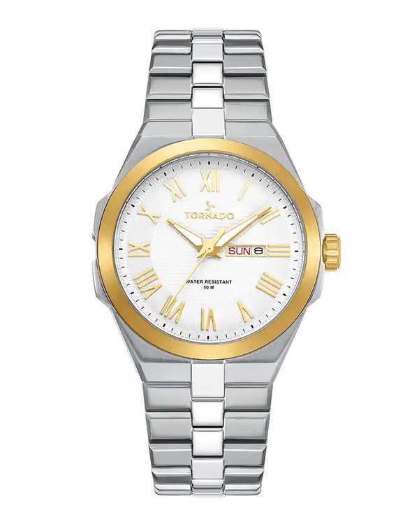 ساعت مچی مردانه عقربه ای تورنادو Tornado مدل T8007-SBSW