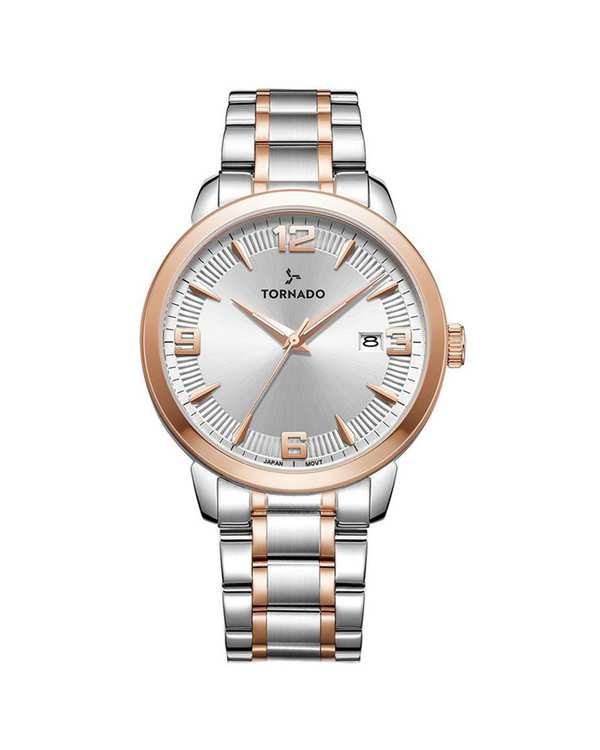 ساعت مچی مردانه عقربه ای تورنادو Tornado مدل T9006B-KBKW