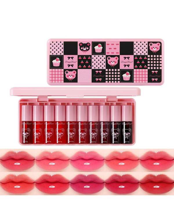 تینت لب و گونه دراگون رانی مدل Pink بسته 10 عددی