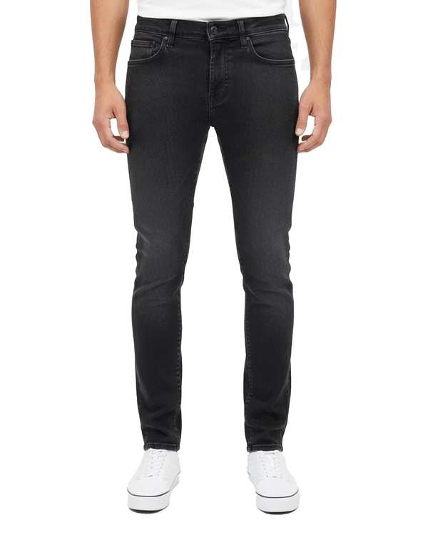 شلوار جین مردانه راسته زغالی یوسف Yoosef کد 201004