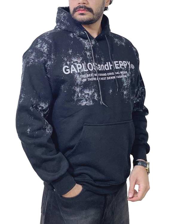 هودی مردانه مشکی دیورسو Diverso کد4838